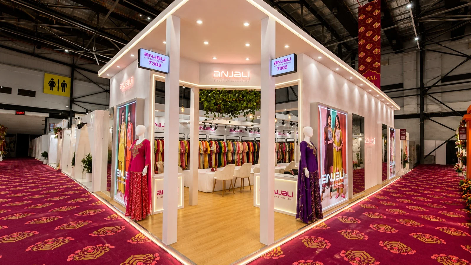 exhibition booth design​ for Renewable Energy India